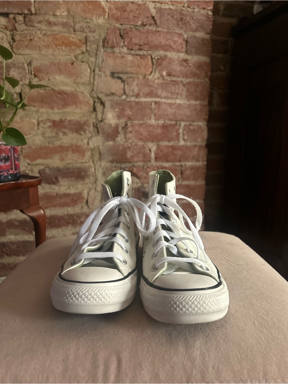 EUC Embroidered Converse - Picture 5 of 5